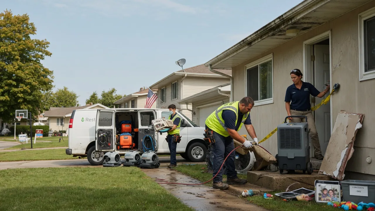 Water Damage Restoration in Cunningham, TX near me